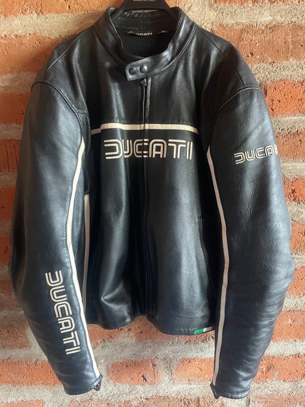 Men's Vintage Leather Riding Jacket Italian Leather